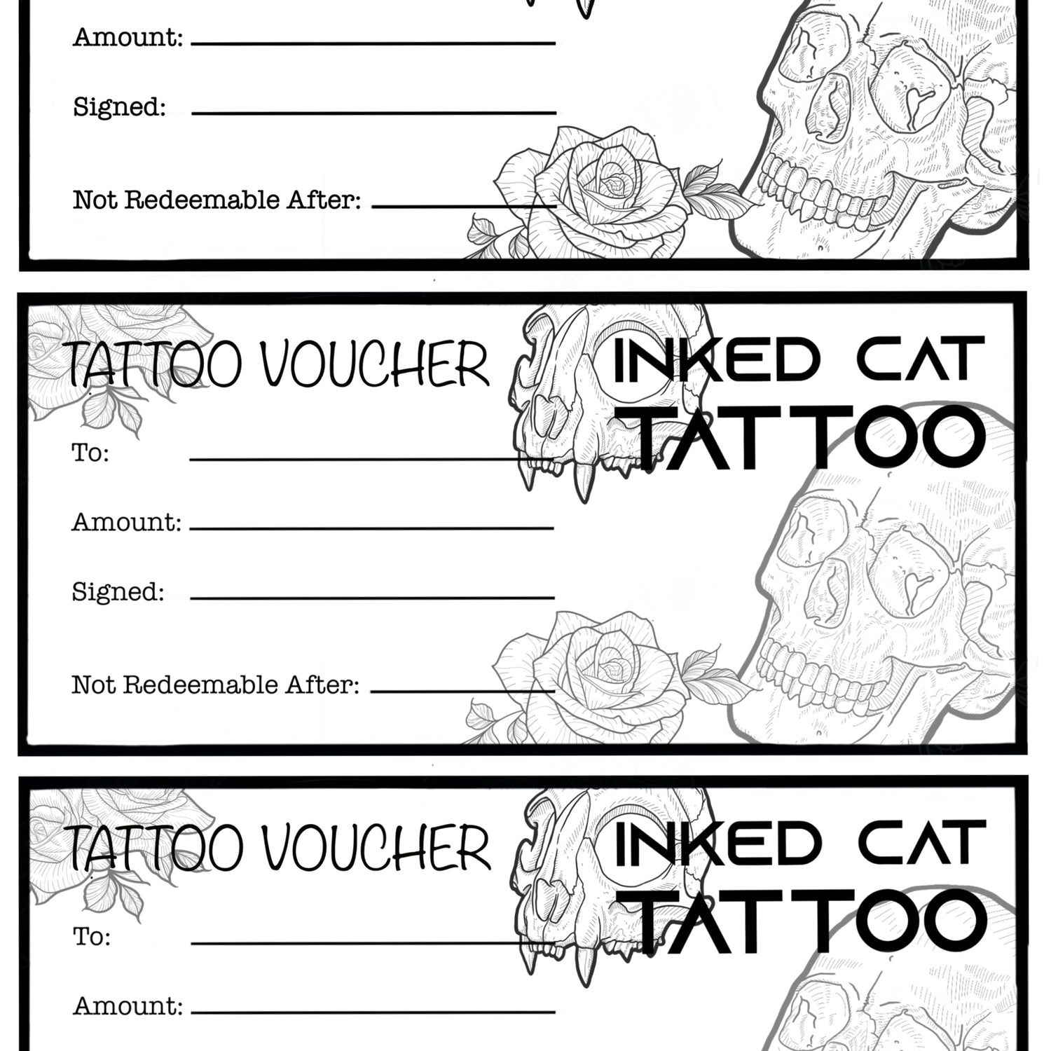 Tattoo Voucher